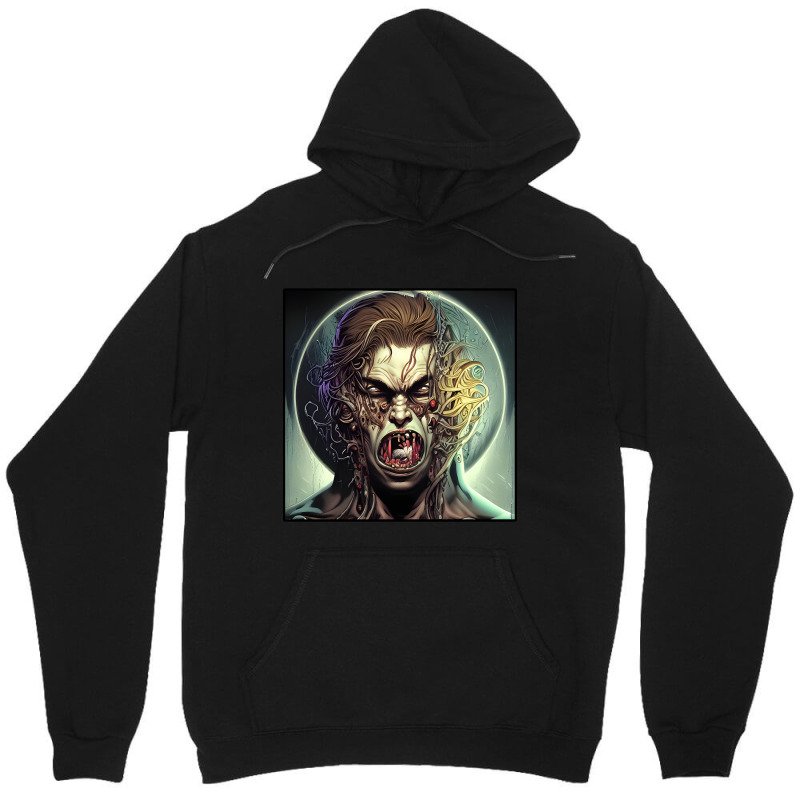 Body Horror Creature %232 Unisex Hoodie by greggjvandervor | Artistshot