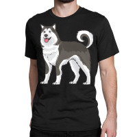 Funny T  Shirt Alaskan Malamute Dog Gift Idea T  Shirt Classic T-shirt | Artistshot