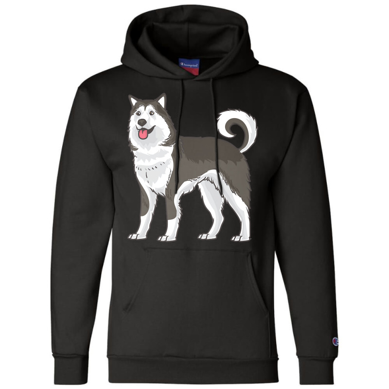 Funny T  Shirt Alaskan Malamute Dog Gift Idea T  Shirt Champion Hoodie | Artistshot