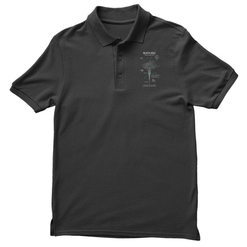 Black Hole Men's Polo Shirt | Artistshot