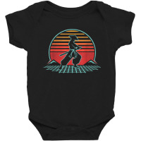 Samurai Warrior Bushido Japan Anime Retro 80s Style Gift Baby Bodysuit | Artistshot