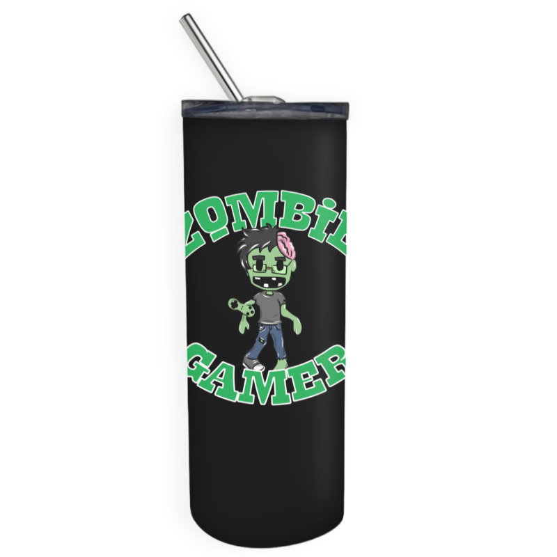 Video Game Gaming 5 Skinny Tumbler | Artistshot