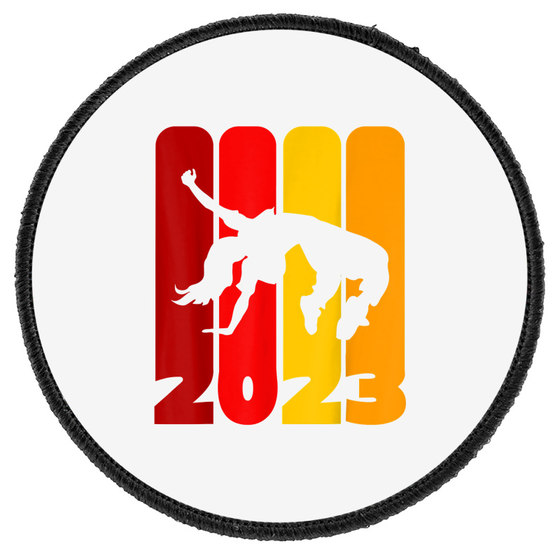 Hiphop Dancer Dancing In 2023 Breaking B Girl T Shirt Round Patch | Artistshot