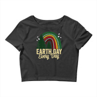 Earth Day Everyday Awareness Planet Animal Men Women Kids Crop Top | Artistshot