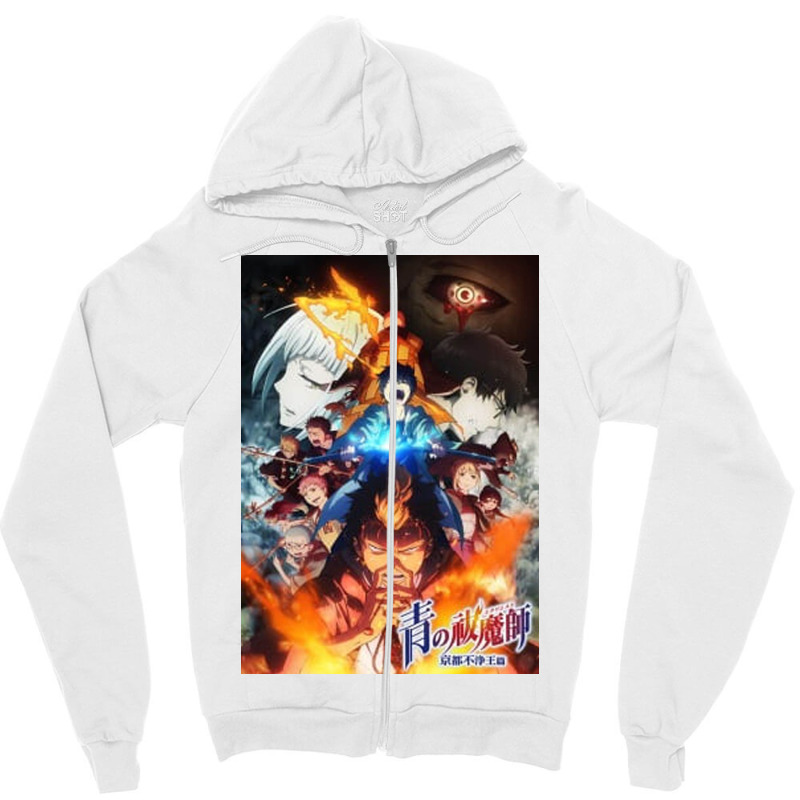 Okumura Rin Zipper Hoodie | Artistshot