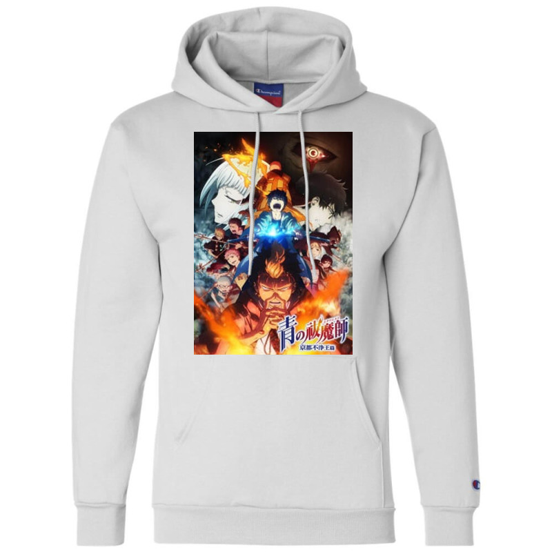 Okumura Rin Champion Hoodie | Artistshot