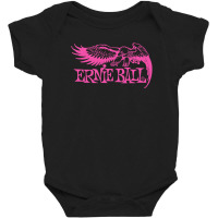 Ernie Ball Best Bass Guitars Pink Baby Bodysuit | Artistshot