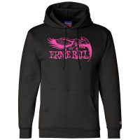 Ernie Ball Best Bass Guitars Pink Champion Hoodie | Artistshot