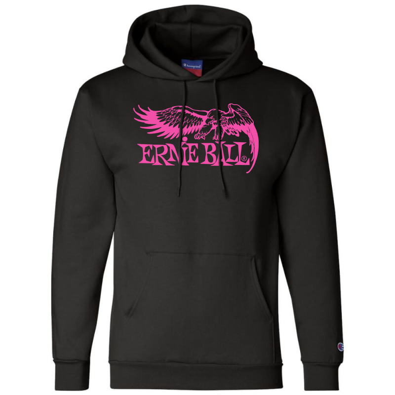 Ernie Ball Best Bass Guitars Pink Champion Hoodie by rashidhuseinshop | Artistshot