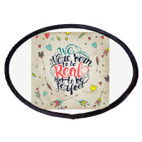 Quote Oval Patch | Artistshot