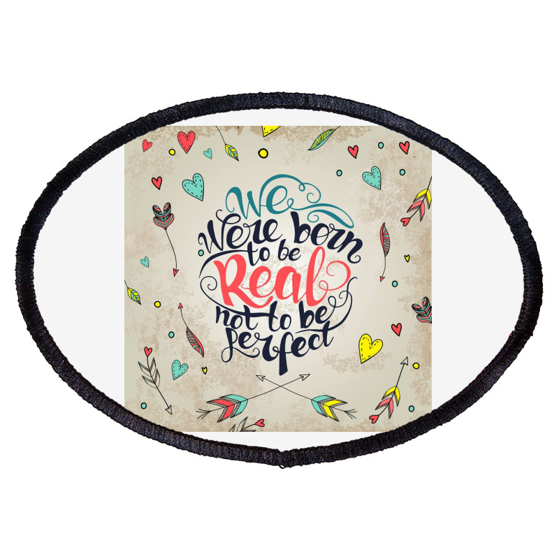 Quote Oval Patch | Artistshot