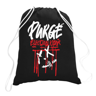 Tae Purge Drawstring Bags Designed By Sucipto