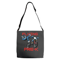 Flying Into Pre-k Pre-kindergarten Kids Dirt Bike (2) Adjustable Strap Totes | Artistshot