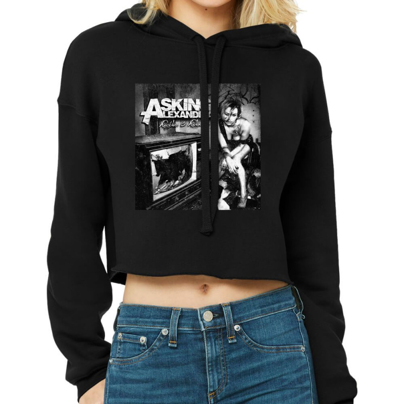 Asking Alexandria Reckless Relentless Cropped Hoodie by TracyLSontrop | Artistshot