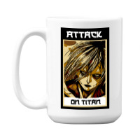 Female Titan-czuun 15 Oz Coffee Mug | Artistshot