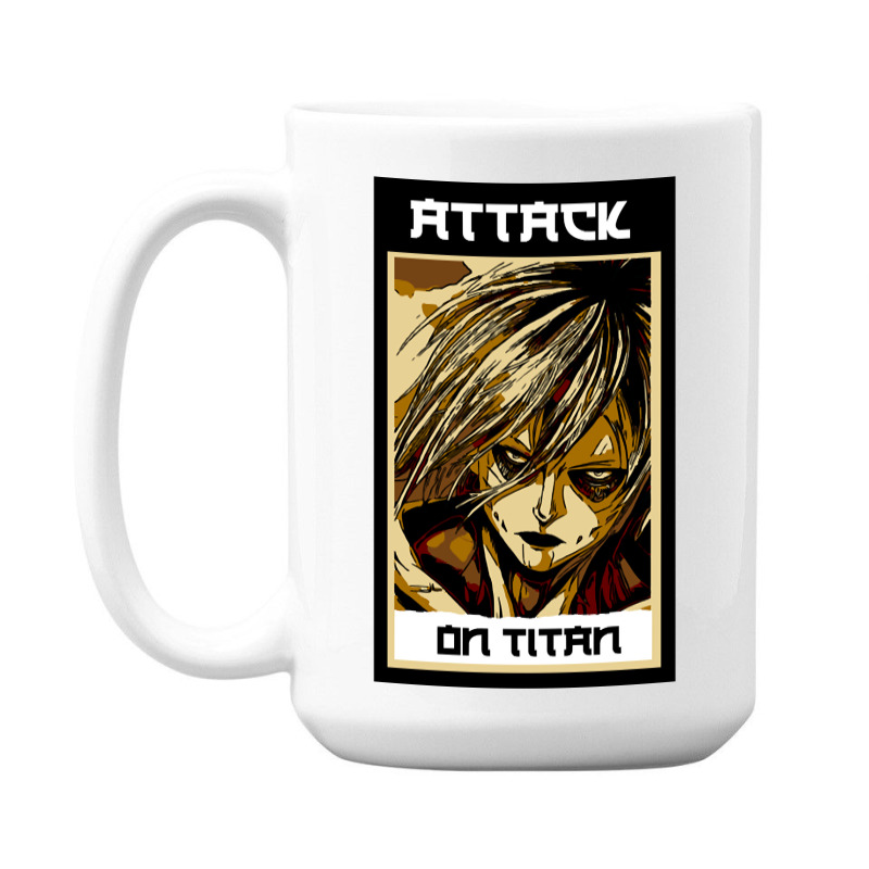 Female Titan-czuun 15 Oz Coffee Mug | Artistshot