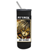 Female Titan-czuun Skinny Tumbler | Artistshot