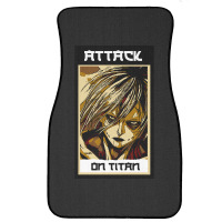 Female Titan-czuun Front Car Mat | Artistshot