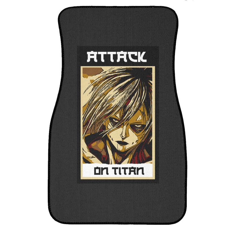 Female Titan-czuun Front Car Mat | Artistshot