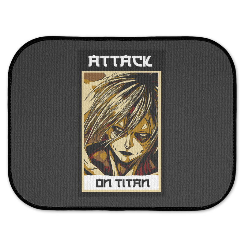 Female Titan-czuun Rear Car Mat | Artistshot