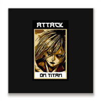 Female Titan-czuun Metal Print Square | Artistshot