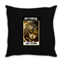 Female Titan-czuun Throw Pillow | Artistshot