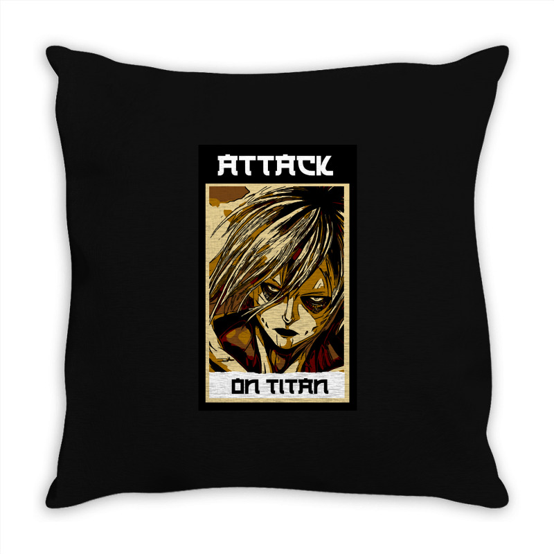 Female Titan-czuun Throw Pillow | Artistshot