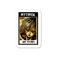 Female Titan-czuun Sticker | Artistshot