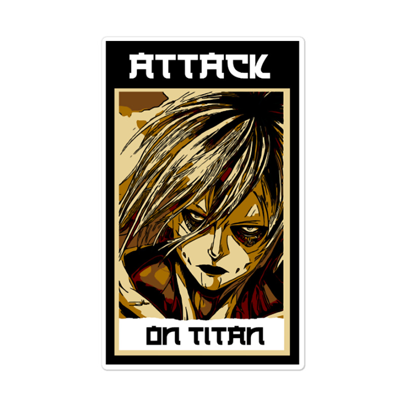 Female Titan-czuun Sticker | Artistshot