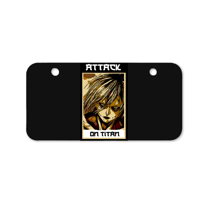 Female Titan-czuun Bicycle License Plate | Artistshot