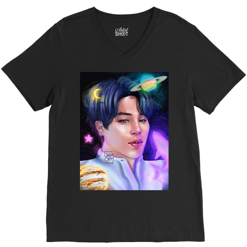 My Universe Jimin V-neck Tee | Artistshot