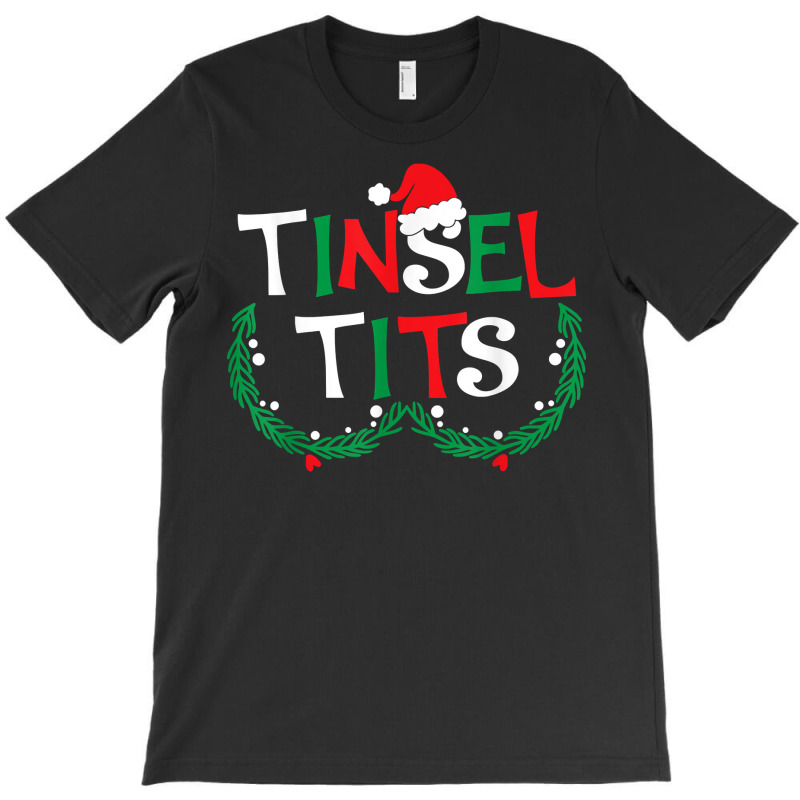 Jingle Balls Tinsel Tits Couples Christmas Matching Couple T Shirt T-shirt | Artistshot