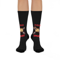 Field Artillery King Of Battle Crew Socks | Artistshot