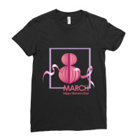 International Women's Day -  Womens T-shirt, Elegant Cards Ladies Fitted T-shirt | Artistshot