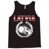 Latvia Table Tennis Lovers Latvian Ping Pong Team Supporter Premium T Tank Top | Artistshot