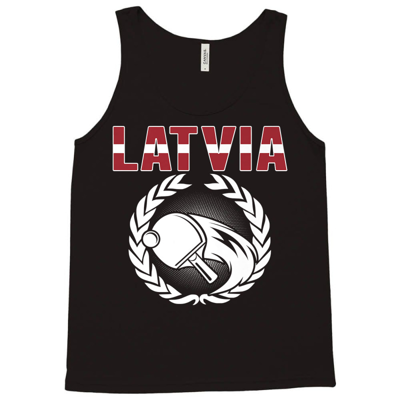 Latvia Table Tennis Lovers Latvian Ping Pong Team Supporter Premium T Tank Top by alicakarste3vs | Artistshot