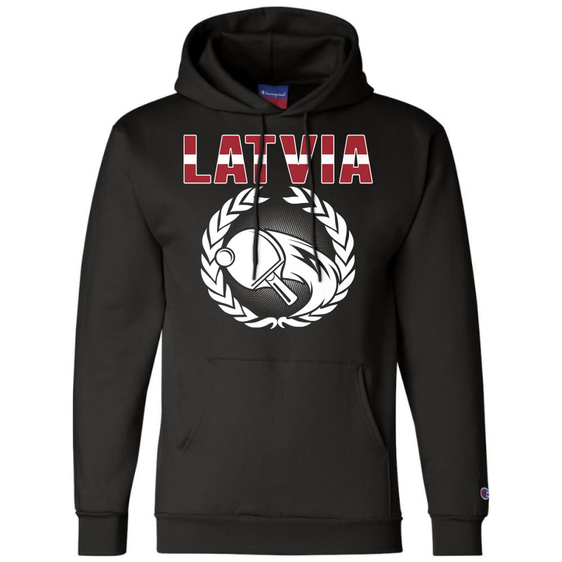 Latvia Table Tennis Lovers Latvian Ping Pong Team Supporter Premium T Champion Hoodie by alicakarste3vs | Artistshot