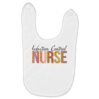 Leopard Infection Control Nurse Print For Nursing Student T Shirt Baby Bibs | Artistshot