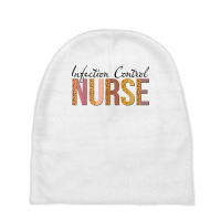 Leopard Infection Control Nurse Print For Nursing Student T Shirt Baby Beanies | Artistshot