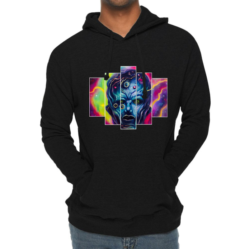 Cosmic Head Lightweight Hoodie by brumfieldportillo7vlpq8 | Artistshot