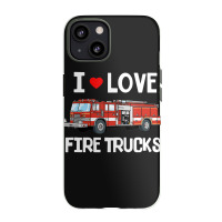 I Love Fire Trucks Toddler Kids Iphone 13 Case | Artistshot