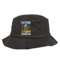 Future Storm Chaser Meteorologist Storm Hunter Bucket Hat | Artistshot