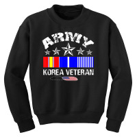 Army Korea Veteran For Veterans Youth Sweatshirt | Artistshot