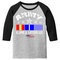 Army Korea Veteran For Veterans Youth 3/4 Sleeve | Artistshot