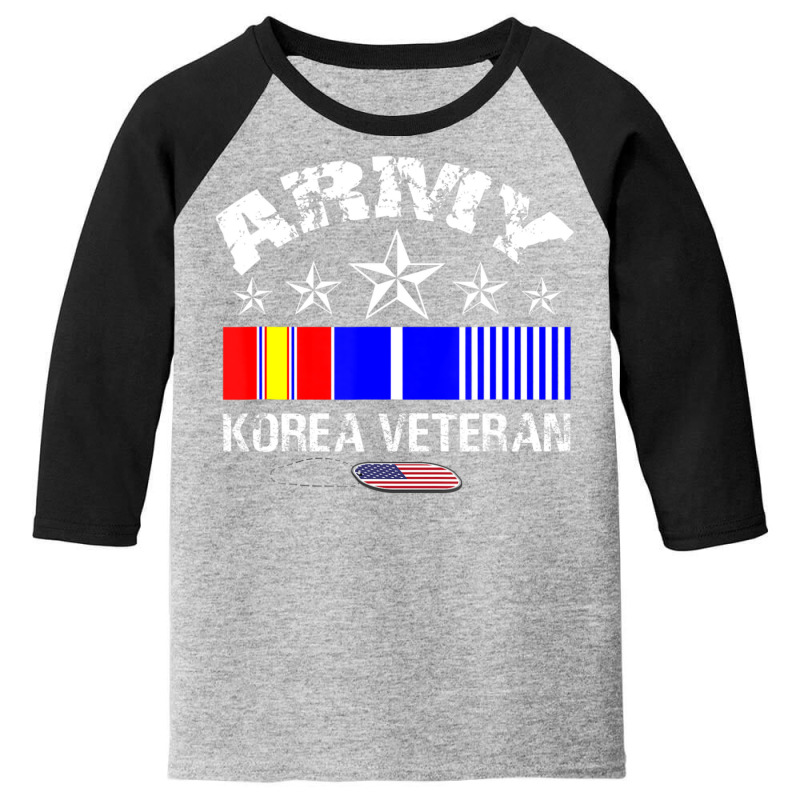 Army Korea Veteran For Veterans Youth 3/4 Sleeve | Artistshot