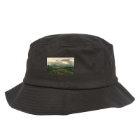 Civita Castellana By Jean-baptiste-camille Corot Bucket Hat | Artistshot