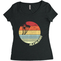 Isla Mujeres Mexico Beach Vacation Souvenir Women's Triblend Scoop T-shirt | Artistshot