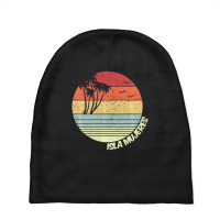 Isla Mujeres Mexico Beach Vacation Souvenir Baby Beanies | Artistshot