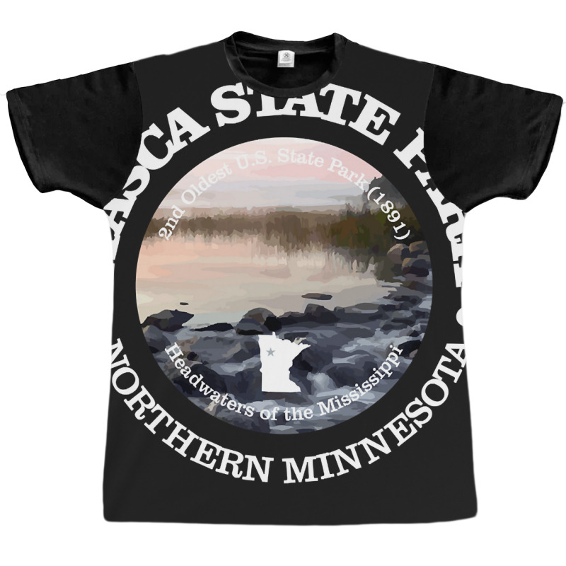 Itasca State Park Graphic T-shirt by bummercaught | Artistshot