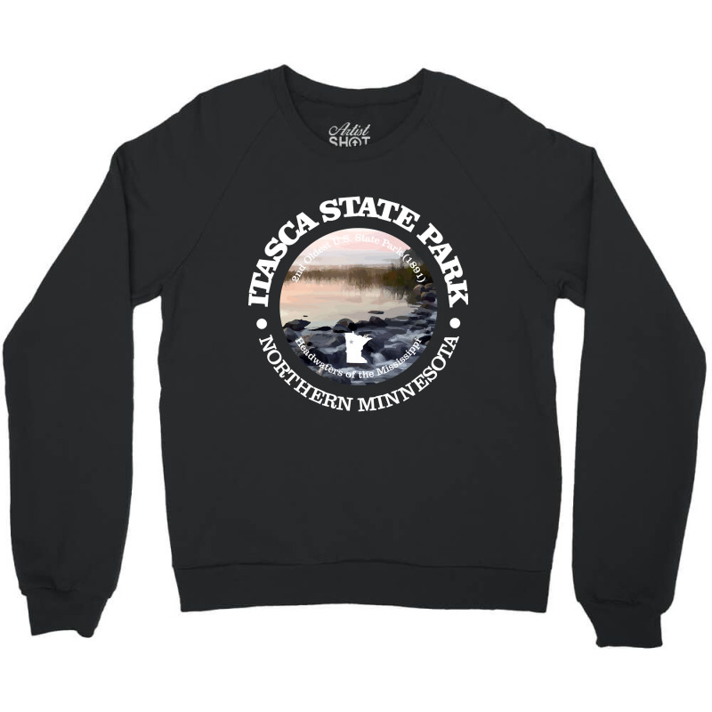 Itasca State Park Crewneck Sweatshirt by bummercaught | Artistshot